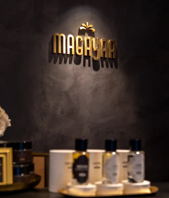 Présentoir des soins Magayaa
