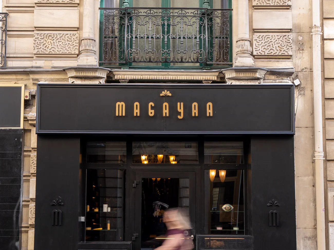 Façade de la boutique Magayaa à Paris